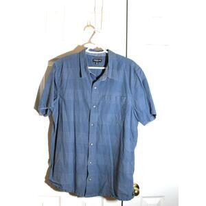 Toad & Co. Men's Blue Airlift Short Sleeve Slim Fit  Shirt sz XL